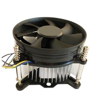 Ventilateur de refroidissement CPU PMW pour Intel Socket 1156 1155 1151 1150 1700 Intel, faible bruit, haute vitesse avec dissipateur thermique, ventilateur de refroidissement 12V DC