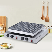 Mini machine à crêpes et muffins commerciaux de conception personnalisée Offre Spéciale Machine à gaufres 100 trous Équipement de collation Machines de cuisine