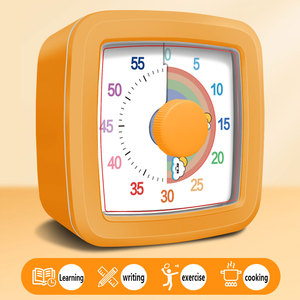Timer per Bambini con Design Arcobaleno, Gestore del Tempo in Plastica con Promemoria Compiti, Strumento per l'Autodisciplina Visiva - Product Image 3