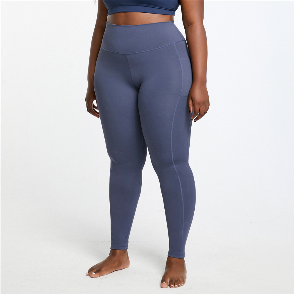 Women Yoga Pants Custom logo Plus Size High Waist Fitness Ladies Yoga Leggings Pants With Pocket