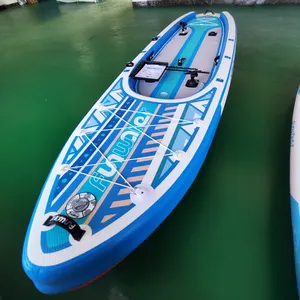 New Design OEM double chamber paddle board fishing bote wakeboard paddleboard inflatable paddle board for fishing