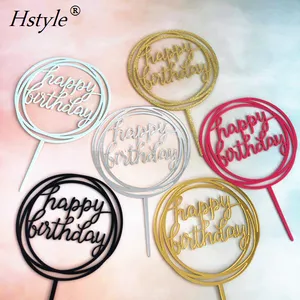 Sinh Nhật Tự Làm Bánh Cake Topper Acrylic Toppers Cupcake Cho Khác Nhau Bánh Sinh Nhật, Nguồn Cung Cấp Bên Bên Tổ Chức Sự Kiện Trang Trí PQ258