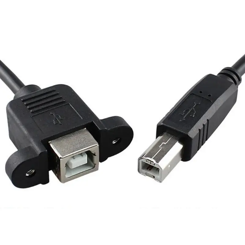 באיכות גבוהה usb 2.0 לוח הר מדפסת כבל USB זכר עד USB USB