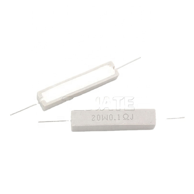 TEJIATE 20W 200/470ohm Ceramic Cement SMD Resistor Programmable 850/100m Ohm Function Good Reliability Stable Performance High