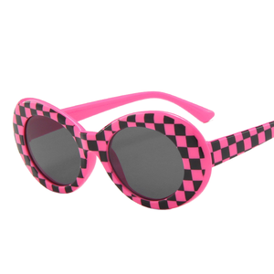 <span class=keywords><strong>2022</strong></span> Retro Vintage Eyewear Petites lunettes de soleil ovales à la mode avec UV400 Plusieurs couleurs - Product Image 1