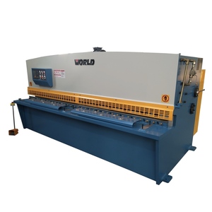 Máquina <span class=keywords><strong>de</strong></span> Corte y Plegado Hidráulica Semiautomática WORLD QC12Y-6x2500 con Componentes Centrales PLC, Longitud <span class=keywords><strong>de</strong></span> Cuchilla <span class=keywords><strong>de</strong></span> 2500 mm, 380 V - Product Image 2