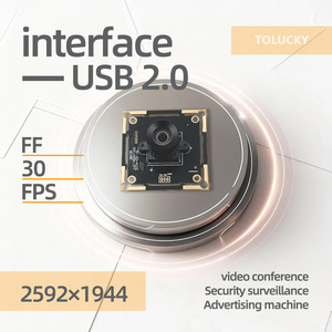 Máquina publicitaria todo en uno con reconocimiento facial de amplio rango dinámico de 5MP, certificada por CE y FCC, protocolo UVC, módulo de cámara USB - Product Image 3