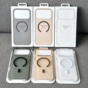Étui de téléphone magnétique ultra fin de luxe JOYPORODO C003 pour <span class=keywords><strong>iPhone</strong></span> 11 12 <span class=keywords><strong>13</strong></span> 14 15 16 17 <span class=keywords><strong>Pro</strong></span> Max, <span class=keywords><strong>coque</strong></span> de protection transparente antichoc - Product Image 3