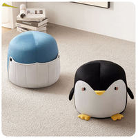 Pingouin Design enfants tabouret pour enfants siège approprié maison salon chambre Animal loisirs chaise meubles