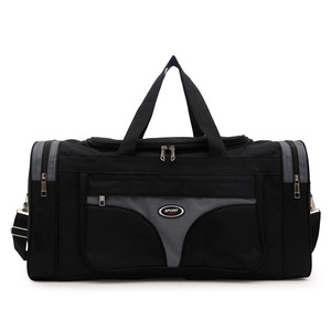 Bolsa de lona para viajes y campamentos al aire libre, ligera, multifuncional, de gran capacidad, para almacenamiento en hombro y mano, bolsa de equipaje - Product Image 2