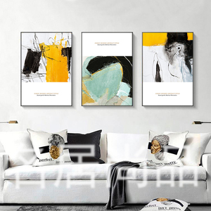 Peintures à l'huile abstraites de paysages, <span class=keywords><strong>pour</strong></span> <span class=keywords><strong>toile</strong></span>, 3D, décoration murale en métal, maison, haute qualité, grande, offre spéciale - Product Image 3