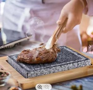Plaques à Steak <span class=keywords><strong>en</strong></span> bambou <span class=keywords><strong>en</strong></span> pierre de roche sédimentée - Product Image 4