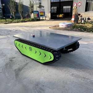 Sasis Lacak jarak jauh perayap karet <span class=keywords><strong>Motor</strong></span> elektrik otomatis penuh terlaris - Product Image 3