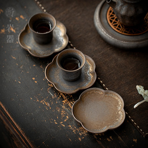 ชุดถ้วยชาคุนฟูเซรามิกดีไซน์แปลกตาพร้อมจานรองแก้ว สำหรับดื่มชายามบ่าย - Product Image 4