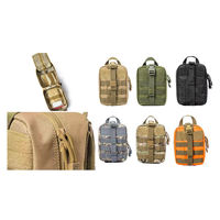 Petite pochette Molle multifonctionnelle personnalisée Sac de ceinture médical à la mode Voyage tactique Étanche solide pour les urgences médicales