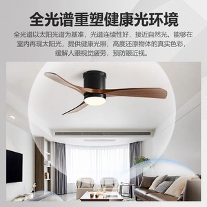 <b>Ceiling</b> <b>Fan</b> Light Fixed Blade Led For Living Room Bedroom 50000 Hours Lifespan - Product Image 4