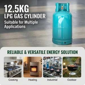 Bouteille de gaz GPL certifiée CE de 12,<span class=keywords><strong>5</strong></span> <span class=keywords><strong>kg</strong></span>, réservoir de <span class=keywords><strong>propane</strong></span> en acier avec valve K4 pour la maison et les restaurants |   Fabrication directe d'usine, OEM, MOQ flexible - Product Image 5
