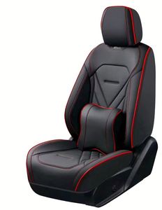 Housses de siège de voiture de luxe en cuir PU, ensemble complet 5 places, livraison rapide, universelles toutes saisons - Product Image 2