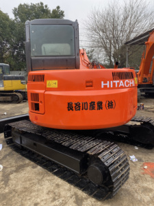 Excavadora compacta usada de 7.5 toneladas Hitachi zx75 zx70 de bajo consumo con sistema hidráulico suave - Product Image 3