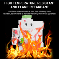 Disyuntor diferencial de cierre automático electromecánico de CA tipo RCCB 2P 230V 6KA 63A 10mA 30mA 100mA 300mA para