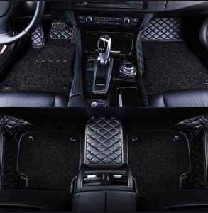 Alfombrillas de coche de cuero genuino de lujo para negocios, resistentes a las manchas, lavables, antideslizantes, para sedanes. - Product Image 3