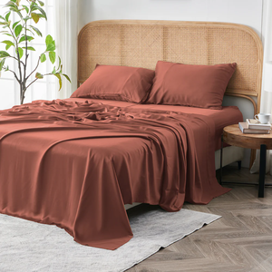 Silky Soft Breathable Tencel <strong>Sheets</strong> 100% <strong>Eucalyptus</strong> <strong>Sheets</strong> Deep Pocket Luxury Hotel Cooling Bed <strong>Sheets</strong> - Product Image 2