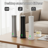 Diffuseur d'arômes silencieux sans eau en plastique, rechargeable par USB Type-C, 85 ml, portable, pour usage domestique et hôtelier