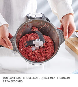 2023 casa Hotsale robot da <span class=keywords><strong>cucina</strong></span> per uso domestico tritacarne per uso domestico <span class=keywords><strong>tritatutto</strong></span> per verdure 2l 3l Mini tritacarne elettrico potente - Product Image 2