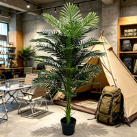 Hochwertige Hochzeits-Gastgeschenke Künstliche Tropische Palme Plastik-Palme für Innenräume Haus Garten Büro Hotel Zimmer Dekoration