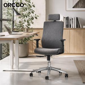 Nouvelle <span class=keywords><strong>chaise</strong></span> de bureau ergonomique pivotante à dossier haut, multifonctionnelle, en maille, pour cadres et dessinateurs - Product Image 1