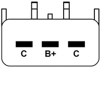 Bobina de encendido, Bobina de encendido, GC4040, 5269670, 04609103, 56032521, 56032521AB, Estándar: UF189, ERA: 880439A, BREMI: 20372
