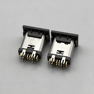 Разъем USB-C, разъем USB 3.1 <span class=keywords><strong>Type</strong></span>-C, гнездо <span class=keywords><strong>Type</strong></span>-C, 24-контактный, вертикальный, высокоскоростной разъем USB <span class=keywords><strong>Type</strong></span>-C - Product Image 2