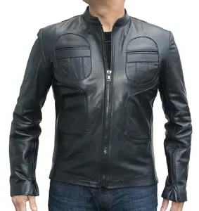 Winter Leather Jacket Black Casual Jacket