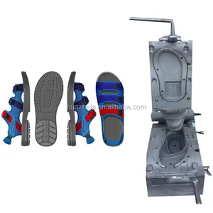 PVC Injeksi Sandal Cetakan Aluminium Sepatu Cetakan untuk PVC Sandal