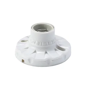 DLC-007 Lamp Stand Fittings Ceramic Light Base E27 Ceiling Lamp Holder