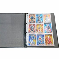 Protège-cartes à 9 pochettes et 11 trous pour cartes à collectionner, en plastique PP, organisateur de photos, support de classement, album de classement