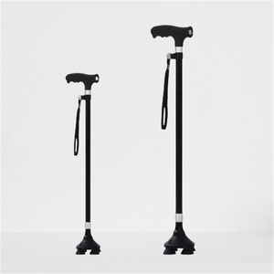 Fitin סין הרפואית croutches אורטופדיים קשישים מרופדים ארבע רגליים מקל הליכה עם מושב - Product Image 1