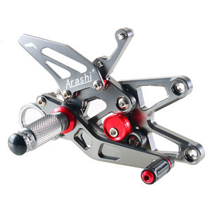 ที่วางเท้าด้านหลังแบบปรับได้สำหรับรถ BMW S1000RR 2009-2014/S1000R 2010-2016สำหรับผู้ขับขี่รถจักรยานยนต์อุปกรณ์เสริมเท้าที่สะดวกสบาย - Product Image 4