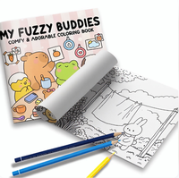 Mes compagnons en peluche : livre de coloriage confortable et adorable, papier doux, art au crayon pour enfants et adultes, design douillet