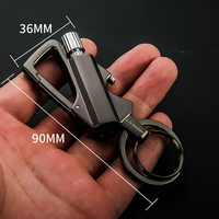 Outil multifonctionnel d'extérieur unique avec lampe torche, briquet Infinity, porte-clés et ouvre-bouteille