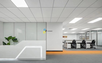Cloisons de bureau modernes en acier à double panneau solide modulaires avec porte pour usage scolaire