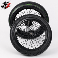 Ensemble complet de roues tout-terrain, pneus tout-terrain de 17 pouces, 100/80-17 130/70-17, Surron Ultra Bee Talaria MX4, motocross, moto électrique, enduro