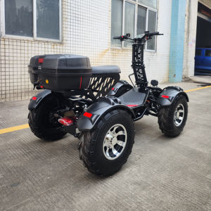 Quatre Roues Tout-Terrain 60V <span class=keywords><strong>10000W</strong></span>, Nouvelle Arrivée, Scooter Électrique Extérieur, Grande Roue, Véhicule Tout-Terrain pour la Randonnée en Montagne - Product Image 1