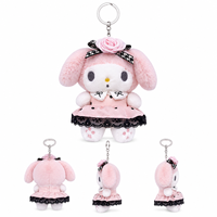Offre Spéciale Mini Porte-clés en Peluche Mignon My Melody, Jouets en Peluche Douce de Dessin Animé, Animaux en Peluche de 4 Pouces, Jouets pour Machine à Pinces pour Magasin