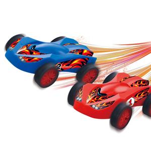 Yeni varış pedalı hava fırlatma raramp rampa ve bitiş hattı ile plastik oyuncak araba başlatıcısı eğitim açık oyun seti - Product Image 2