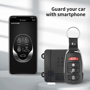 EASYGUARD Anti Hijacking 370mhz Smartphone APP Car Alarm PKE Keyless Entry Auto Lock Unlock for IOS & Android - Product Image 2