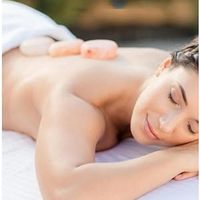 Pierres de massage au sel de l'Himalaya, pierre naturelle chauffante pour spa, pierre énergétique chaude, cristal de sel pour le visage, bain de sel et savon de massage