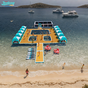 <span class=keywords><strong>Isla</strong></span> Flotante Inflable para <span class=keywords><strong>Parque</strong></span> Acuático con Cancha <span class=keywords><strong>de</strong></span> Pickleball - Product Image 5