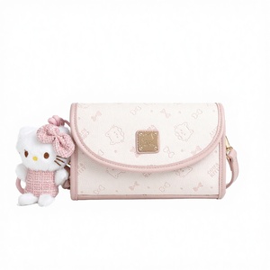 Bolso de Mano de Moda para Mujer, de Piel Sintética PVC, con Correa Cruzada al Hombro, de un Solo Tirante, Color Puro, Cierre de Cremallera, Impermeable - Product Image 1