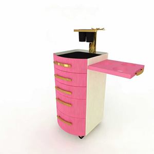 Beauty Shop <b>Trolley</b> Mobile Multifunctional Storage Rack Embroidery Instrument Multi-layer Storage Cabinet <b>Tool</b> Cart - Product Image 2